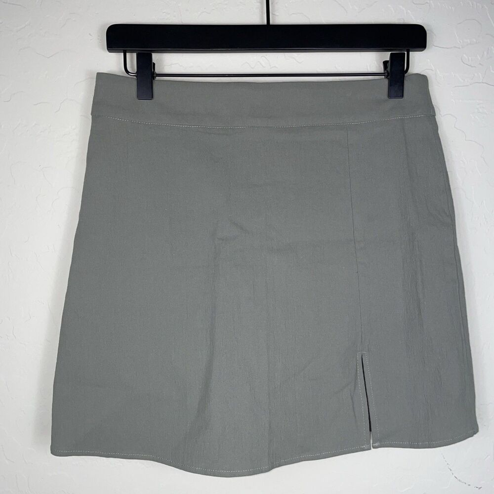 Mable Anthropologie Sage Green Mini Skirt Size L